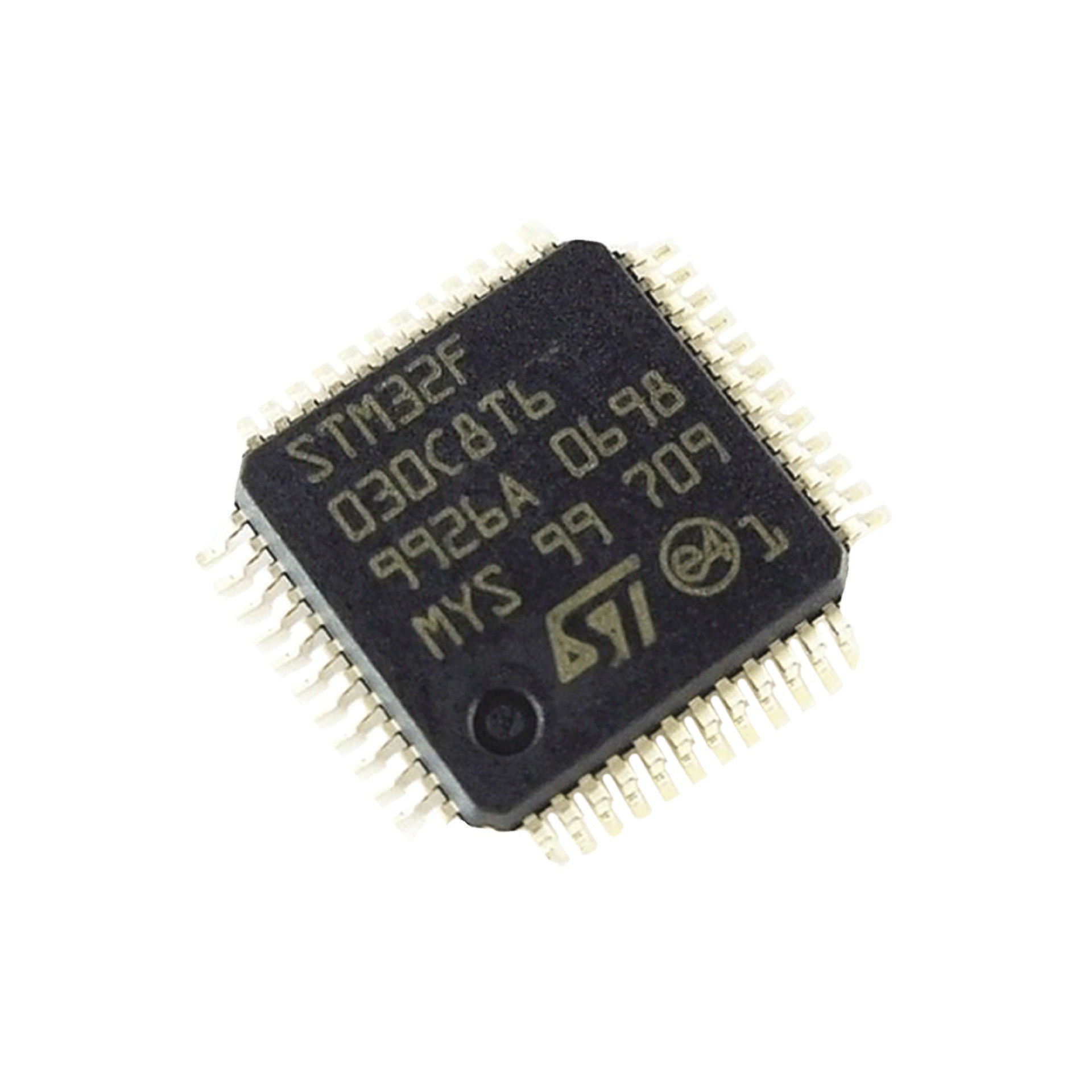 stm32f030c8t6芯片 st/意法 lqfp-48 48mhz 64kb微控制器单片机