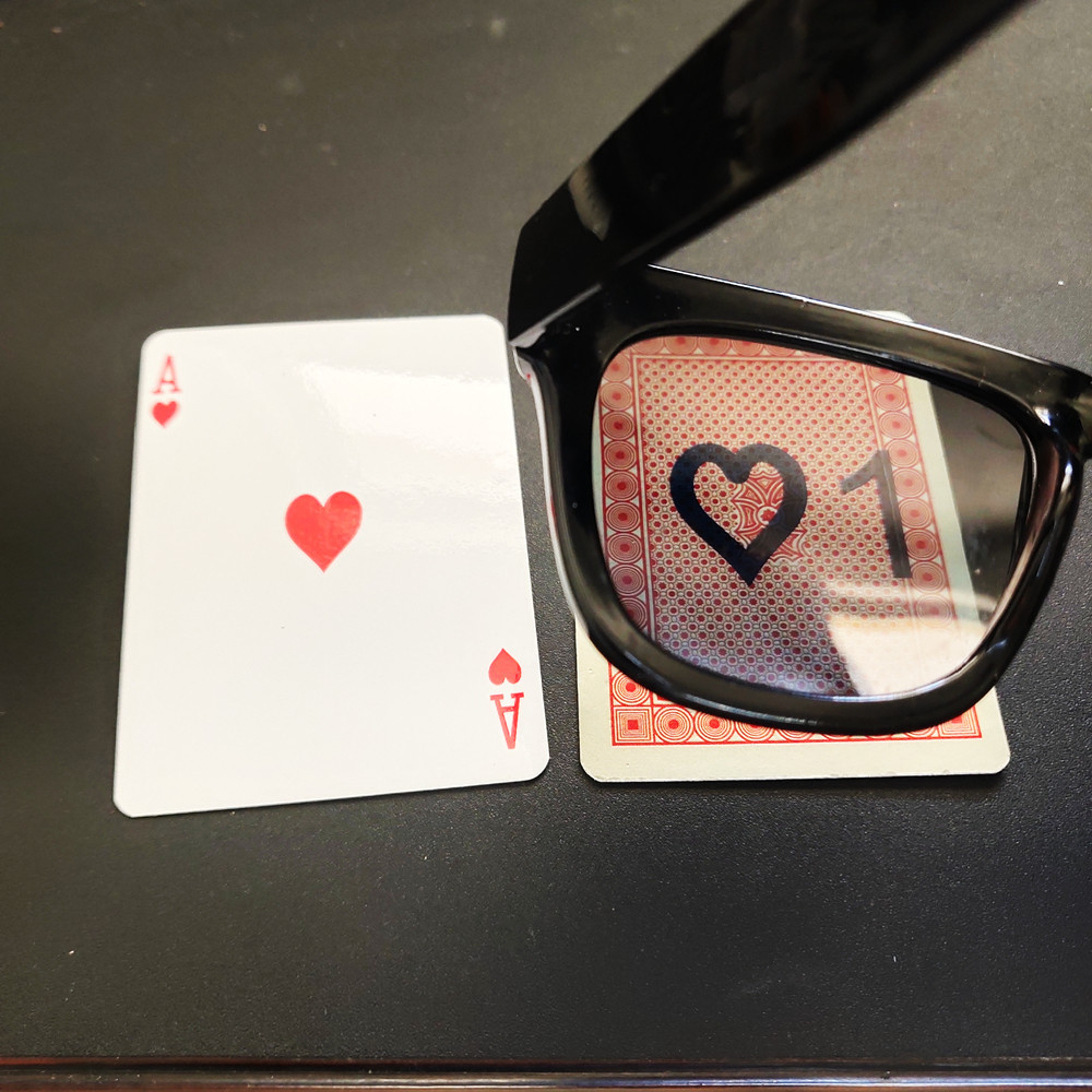 隐形暗记魔术扑克 密室逃亡道具 儿童益智玩具卡 桌游卡片可定制