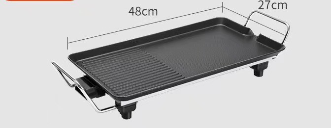 平烤盘电加热烤盘家用电烤炉烧烤机电烤盘烧烤神器