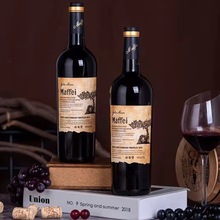 美国金熊红酒加州moss roxx红葡萄酒商务古藤仙粉黛红葡萄酒1支