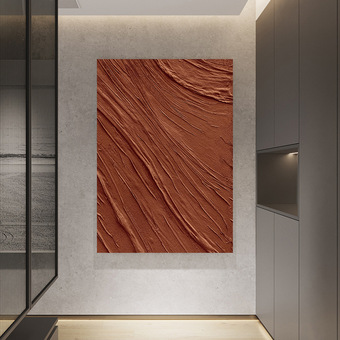 油画纯手绘罗斯科名画色块现代客厅沙发背景墙装饰画玄关餐厅挂画