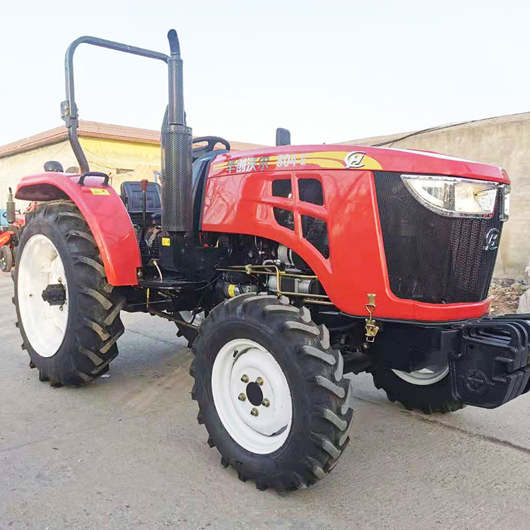 万年红1804四驱农用拖拉机时风32马力单缸两驱拖拉机耕种犁地机