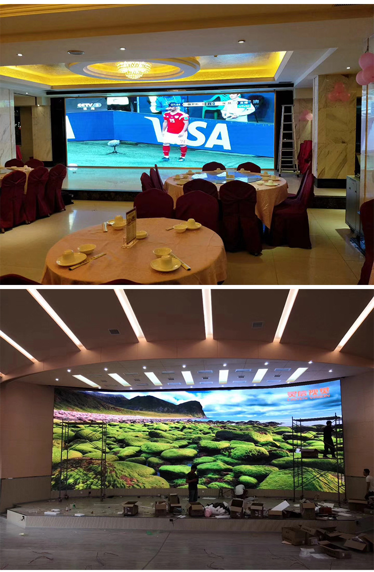 p2p3p4室内全彩高清led显示屏单元板 会议广告酒吧舞台led大屏幕