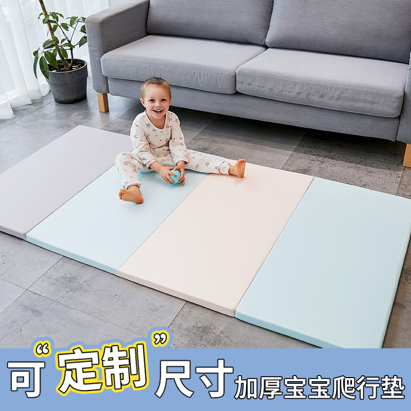 XPE Crawling Mat Thickened and Smell Free 4cm Household Baby Living Room Cushions Floor Mat Children Baby Climbing Mat Foldable