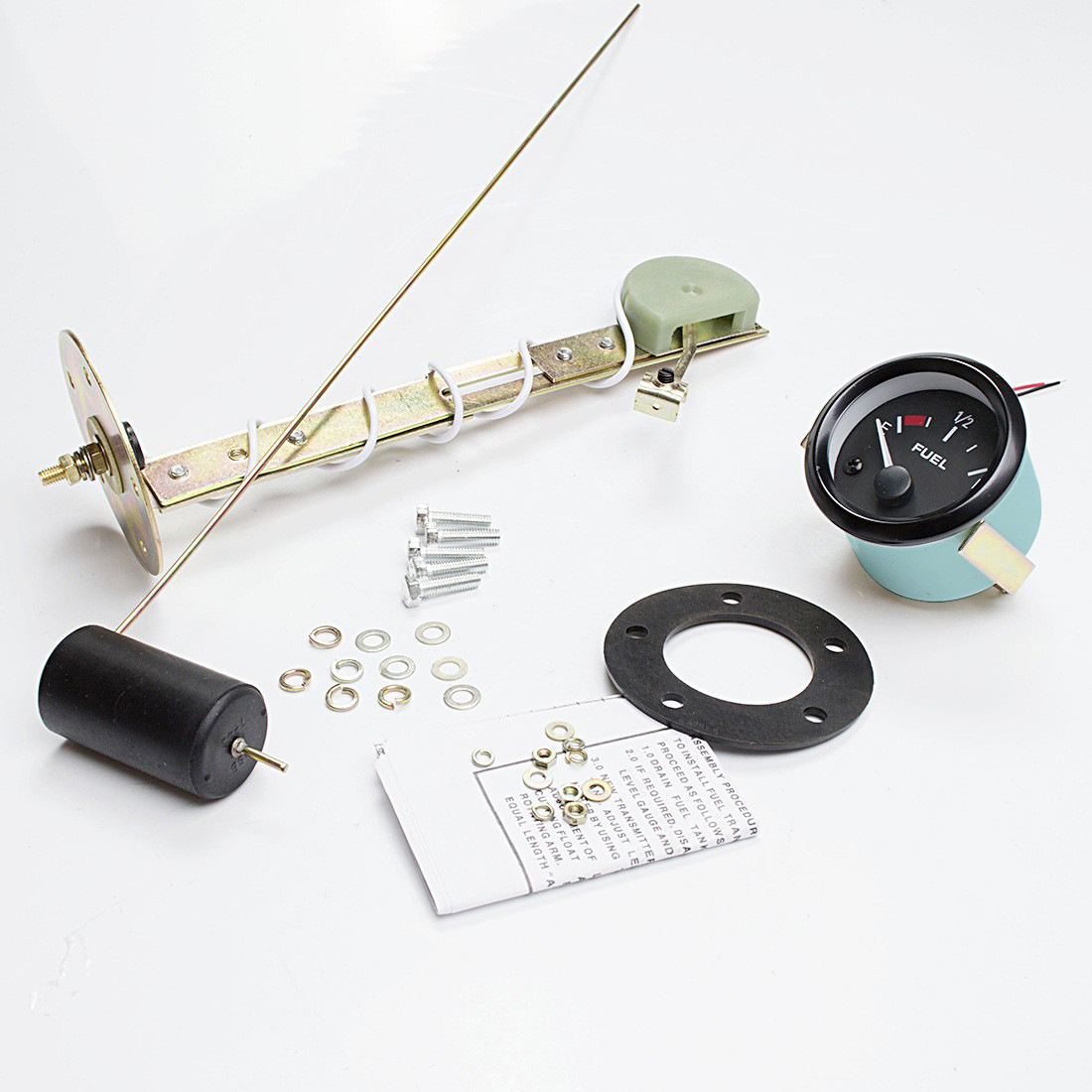 12v通用汽车改装油量表 汽油车带油浮子汽车油量表厂家直销汽油表