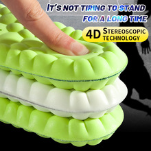 4D Latex Sport Insoles Super Soft High Elasticity Shoe Pads