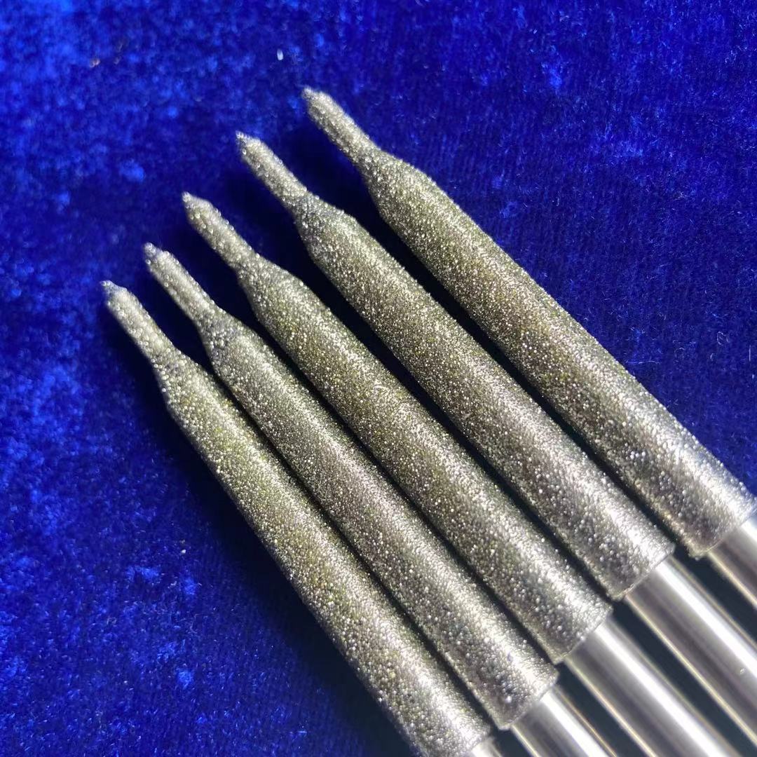 加长金刚石魔棒精电镀金刚石磨针异性磨针气动电动驱动工具