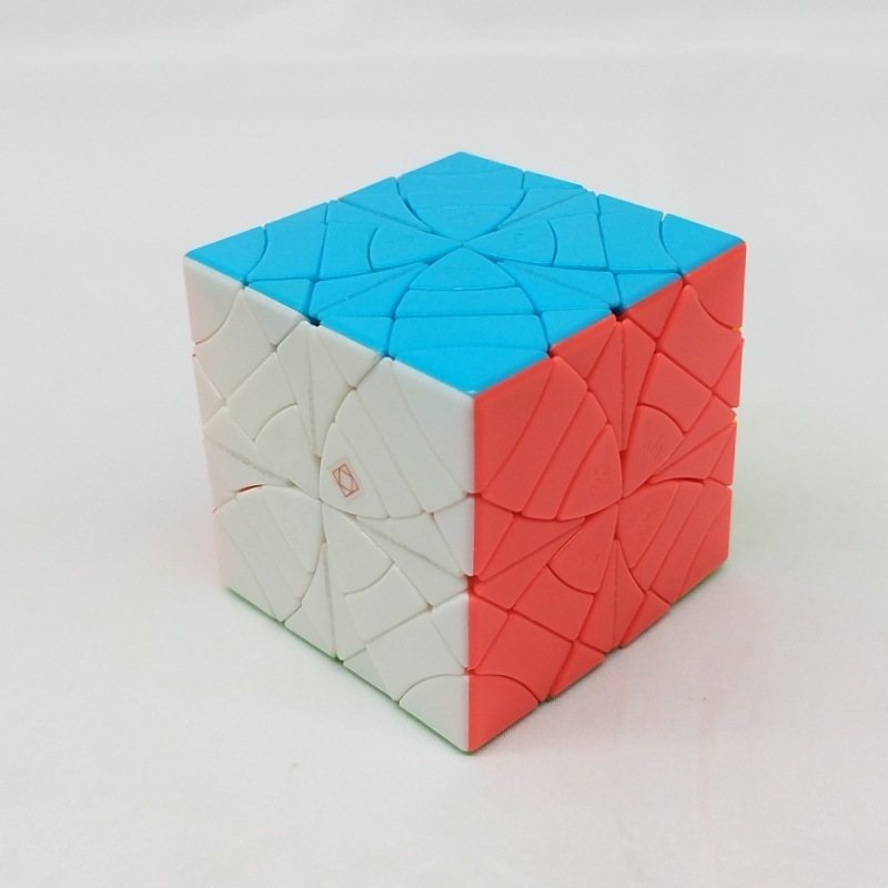 魔方吧 双子星斜转版魔方twins cubeskewb version转棱斜转直升机