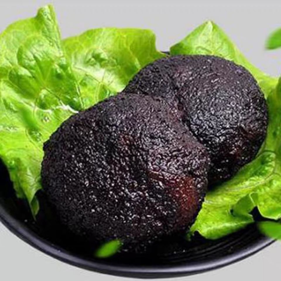 血豆腐贵州特产手工农家柴火烟熏血粑 湖南农特产猪血丸子2个包邮