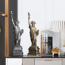 跨境大号自由女神摆件家居装饰工艺品模型客厅办公室自由女神雕像