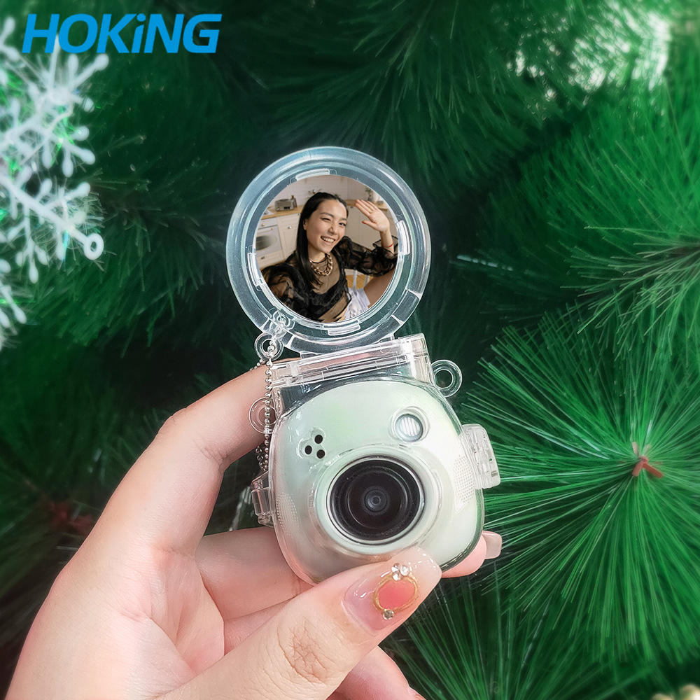 pal透明水晶壳 可爱相机instax pal拍照精灵防刮防摔自拍镜保护壳
