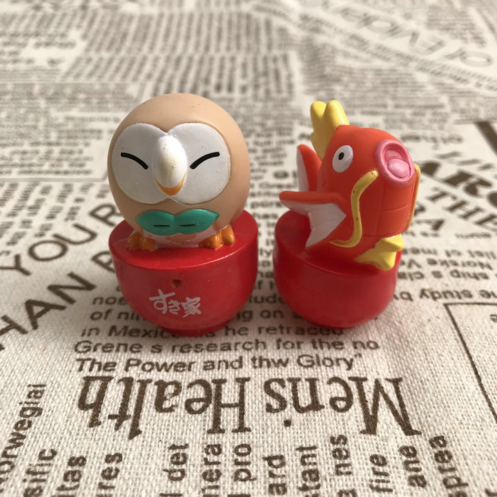 正版散货宠物小精灵手办日本食其家食玩木木枭玩具模型摆件玩具