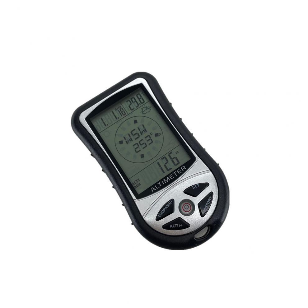 ds302电子海拔高度计 气压计 8合1手握式 登山便携式钓鱼指南针