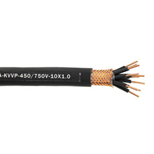 厂家直销国标屏蔽电缆计算机电缆ZR-KVVRP-8*1.5