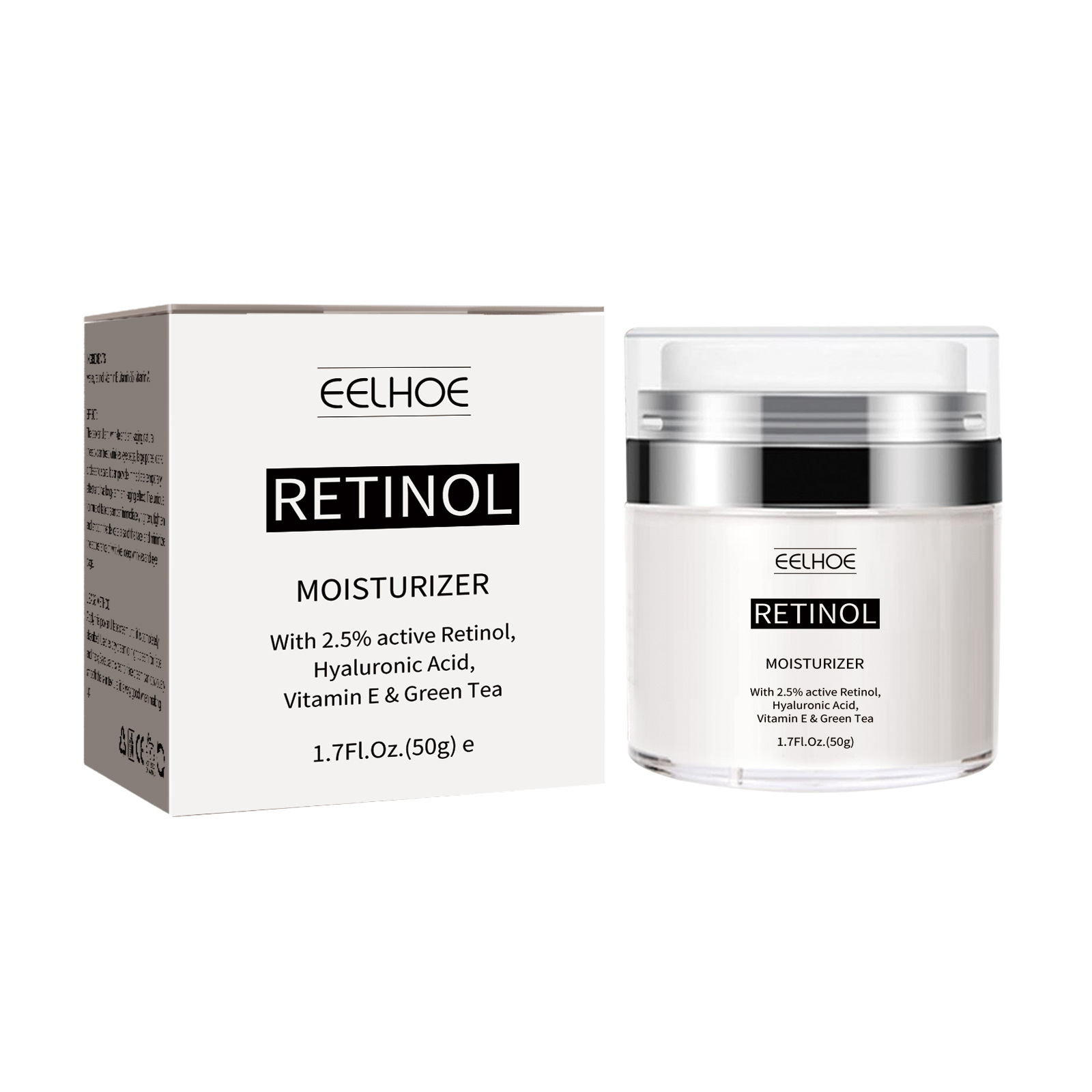 Eelhoe Retinol Anti-Aging Cream Fade Fine Lines around the Eyes and Tighten and Lift Facial Skin