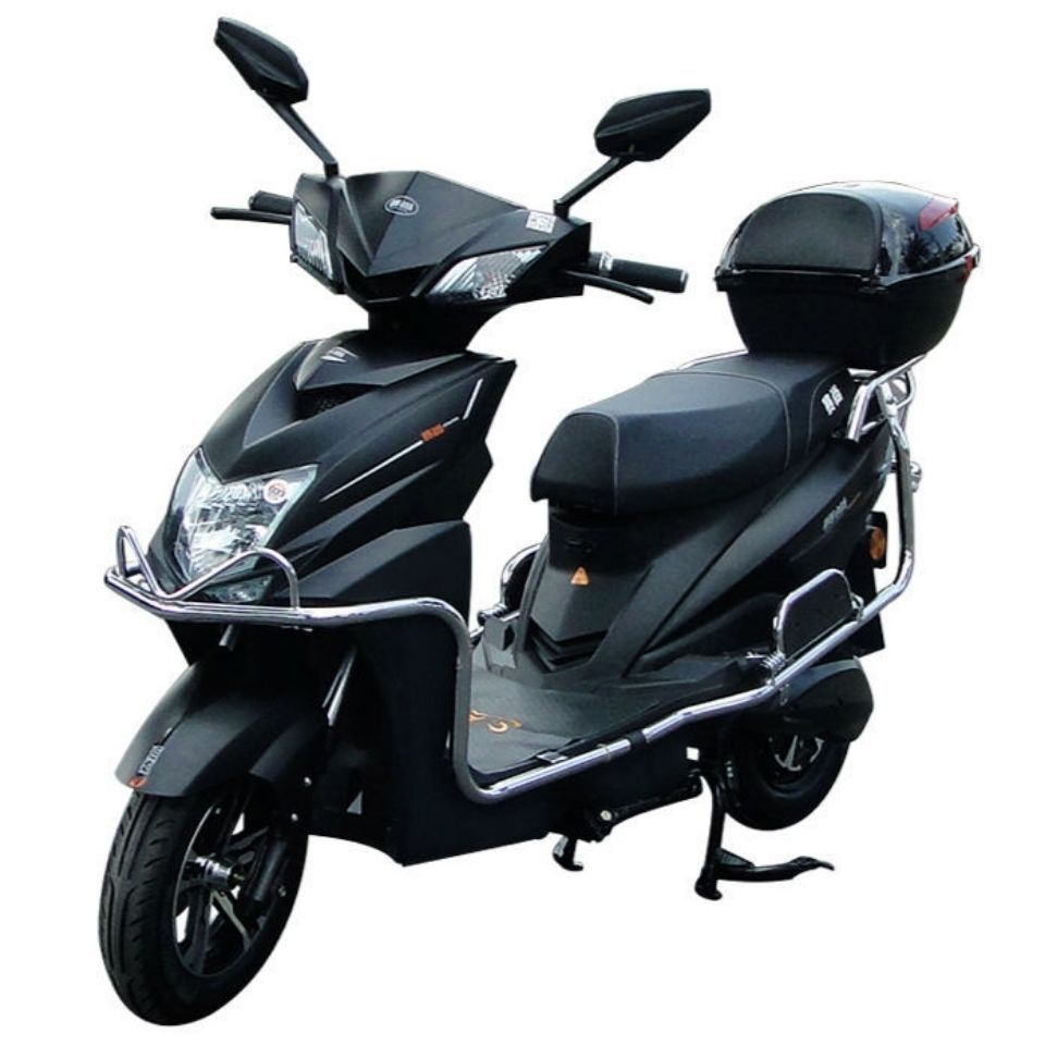 跨境爆款新国标尚领款电动车成人豪华款踏板车60v72v碟刹真空胎高