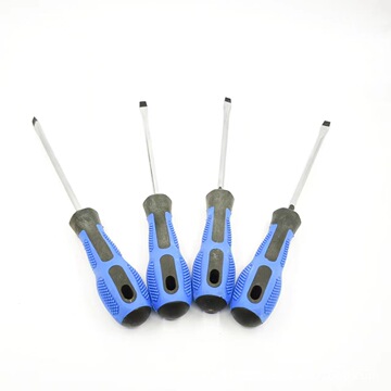 6寸蓝柄螺丝刀 葫芦柄螺丝批长柄改锥 十字一字多用起子 五金货源