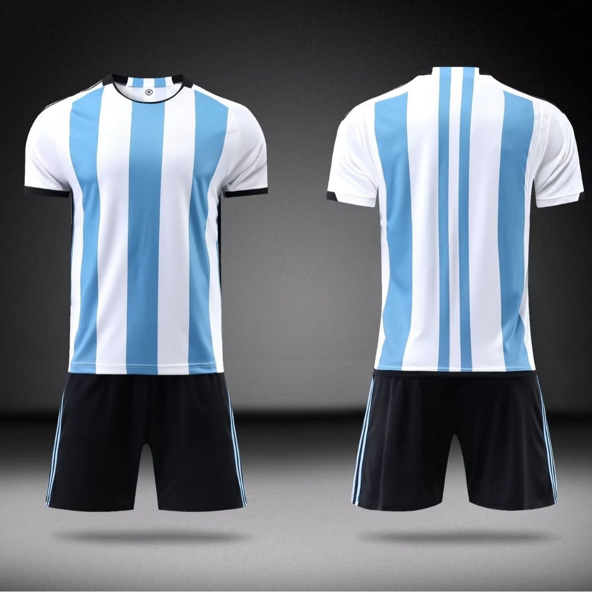 儿童成人足球服定 制梅xi阿根廷巴西球衣短袖训练服校服定 制批发