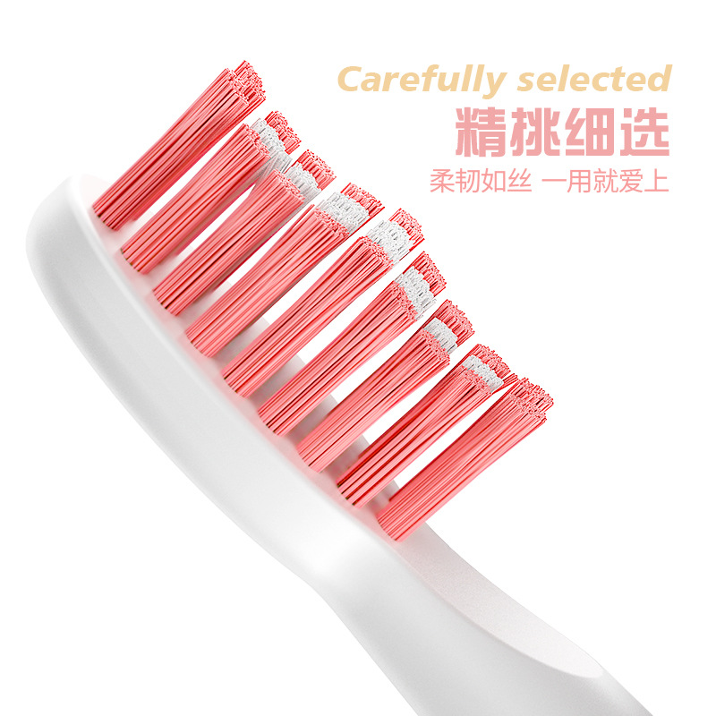 Exclusive for Cross-Border Sonic Electric Toothbrush Couple Smile plus Male and Female Adult Couple Portable Soft Hair Electric Toothbrush