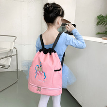 舞蹈包可以印logo儿童跳舞书包中国舞拉丁芭蕾绣花双肩包背包