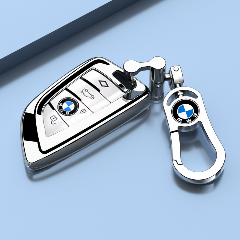 适用于适用宝马5系钥匙套3系x5x3三系壳刀锋x2 x1车包525 530高档