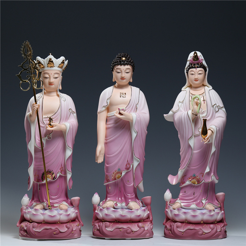 娑婆三圣佛像图片