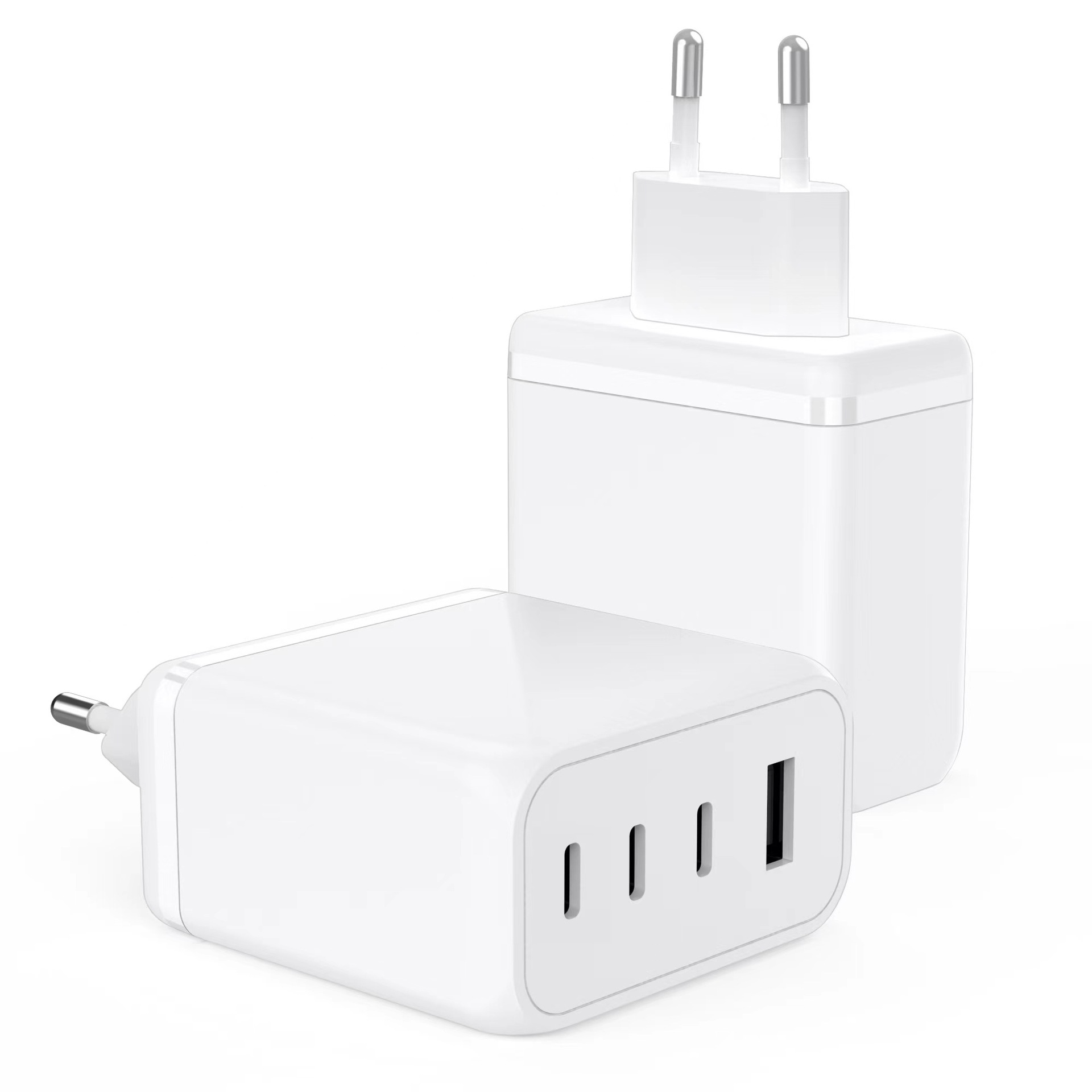 pd100w充电器笔记本电源适配器多口快充头桌面氮化镓大功率充电头