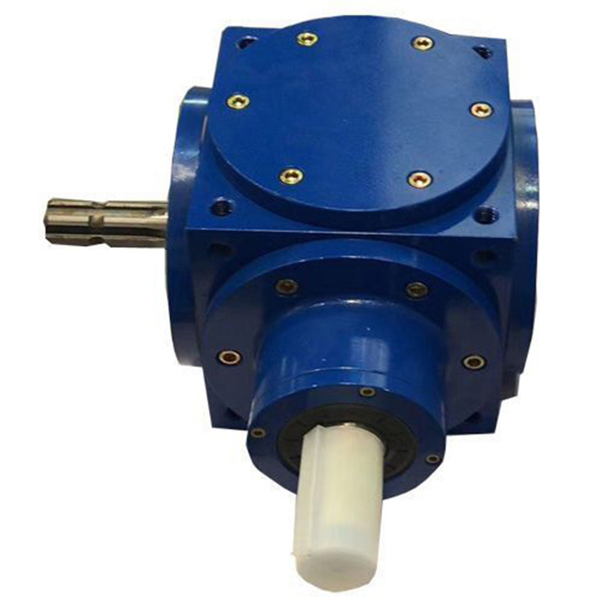 机械直角变速农用专用改装齿轮箱变速箱换向器速比1:1