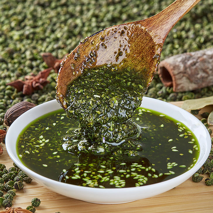 四川特产青花椒酱麻椒特麻花椒油麻辣烫火锅烧烤拌面酱凉拌菜调料