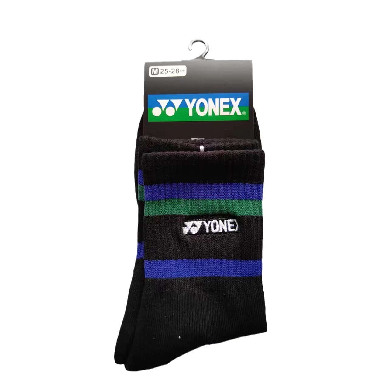 New Badminton Embroidered Yuni Socks Male and Female Middle Tube Towel Bottom Athletic Socks Outdoor Socks for Running Wholesale