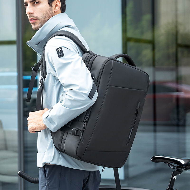 Marco Leideng plus-Sized Expansion New Backpack Men's Multi-Functional Cross-Border Business Travel Backpack 17.3 Computer Bag
