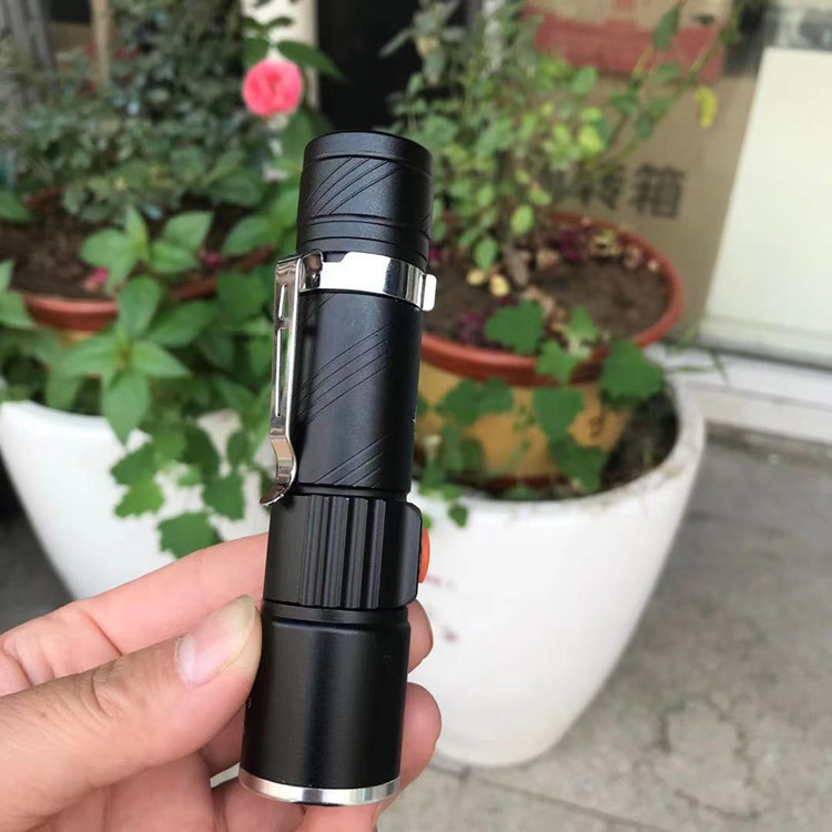 锂电小头灯46mm灯头led强光户外充电夜钓迷你头灯矿灯鱼灯一担粮