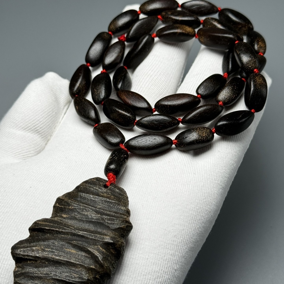 印尼达拉干红油料沉香 随型 男女士佛珠手串手持木质手链车挂