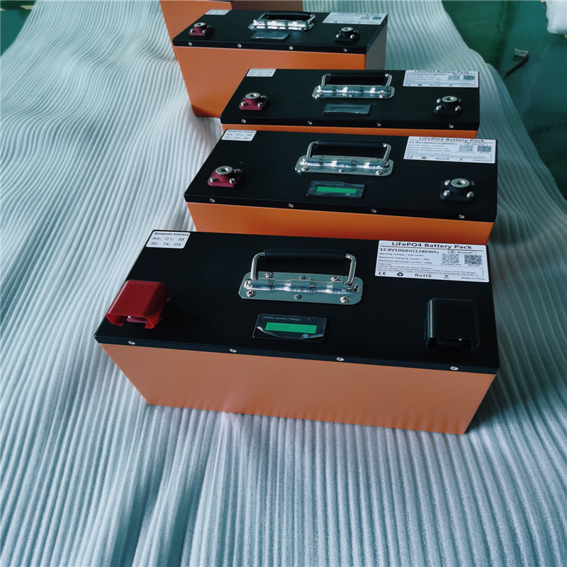 房车锂电池 太阳能储能电池 磷酸铁锂电池 铅酸壳锂电 12.8v100ah