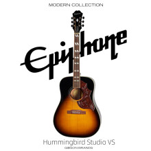 epiphone易普锋 蜂鸟Hummingbird Studio VS日落色民谣木吉他电箱