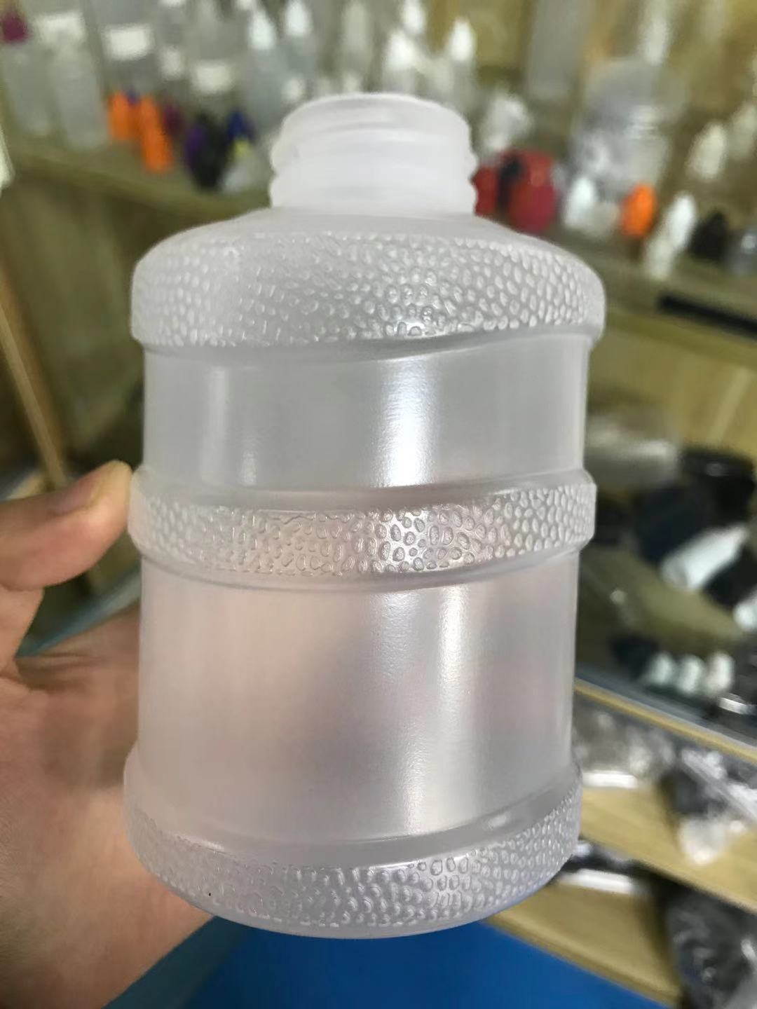 pet水桶网红迷你宝藏奶茶拉环盖桶装奶茶杯子一次性塑料饮料瓶