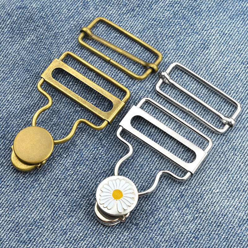 背带裤扣子挂钩配件金属扣环锁扣日子扣裤子调节扣卡扣牛仔裤纽扣
