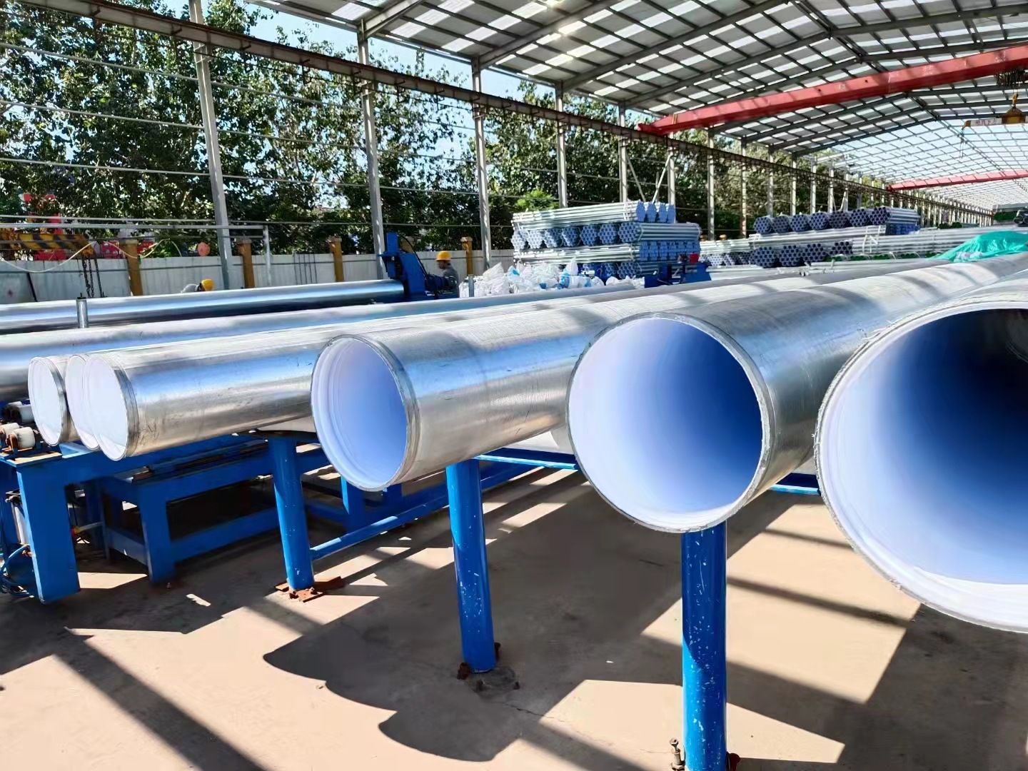 定制 镀锌管 dn15-dn300热镀锌钢管 消防管 穿线用管 套丝沟槽