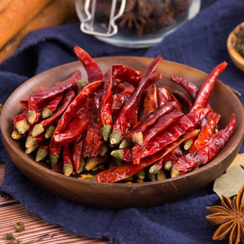 四川辣椒特辣超辣七星椒小米辣 香辣干辣椒火锅料原料批发