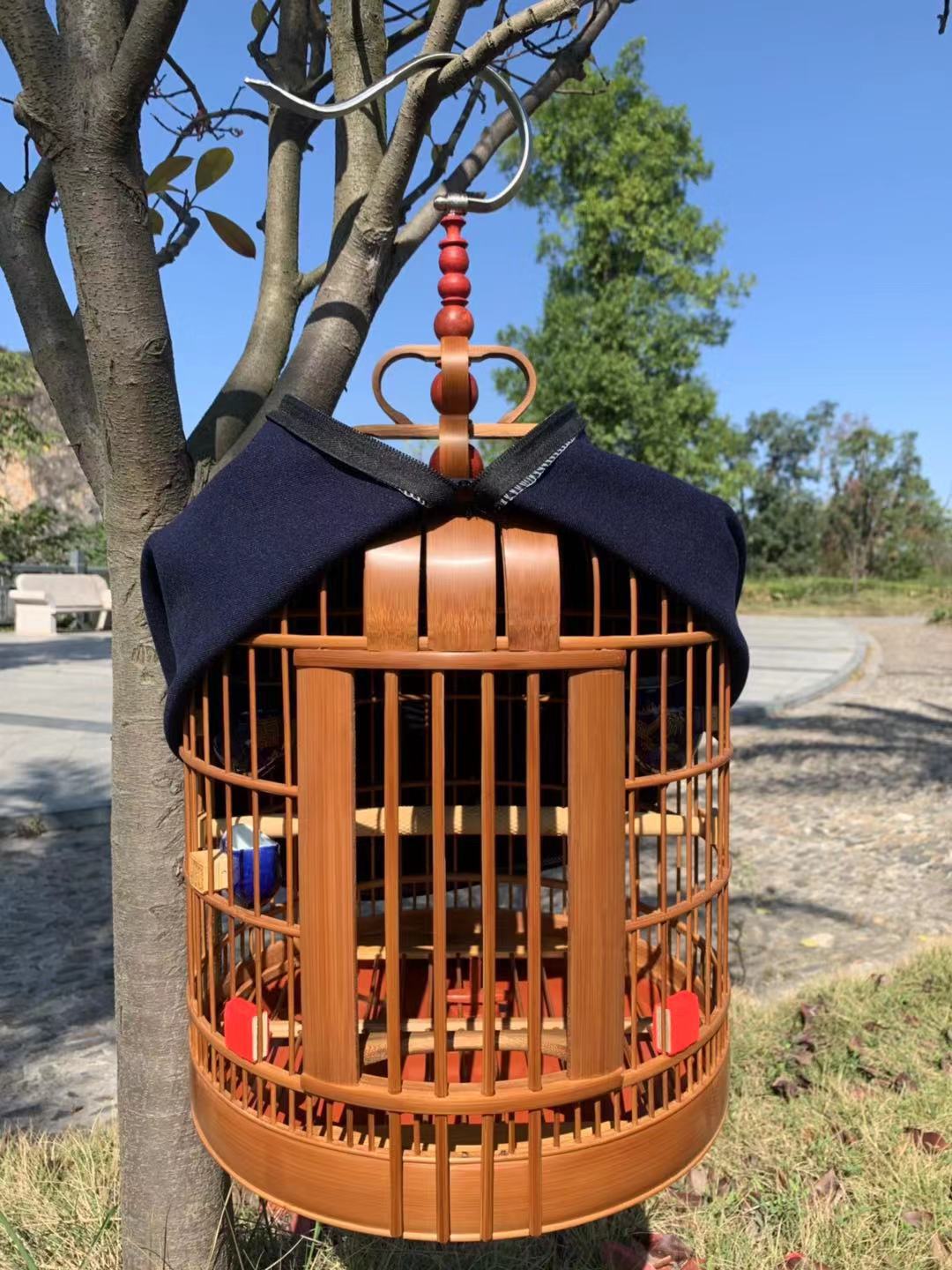 贵阳三皮笼手工画眉鸟笼川笼凯里鸟笼云南笼竹制鸟笼 鹩哥笼-阿里巴巴