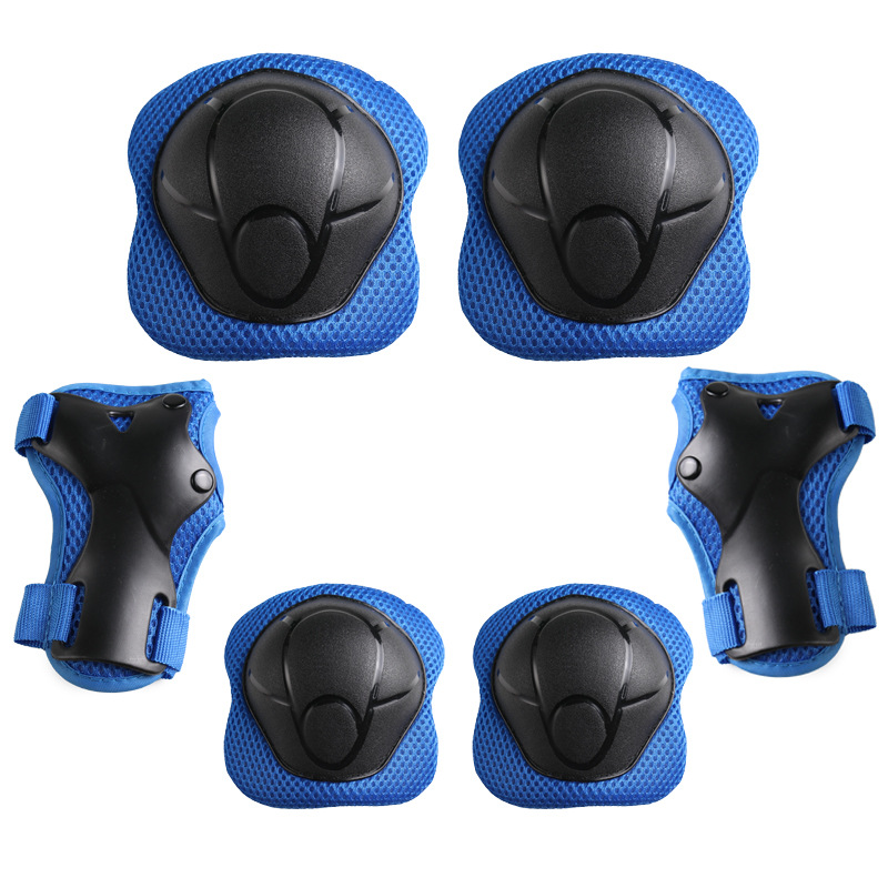 儿童滑板轮滑平衡车骑行护具溜冰户外运动6件套防护防碰撞护具