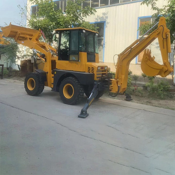 挖掘装载两头忙机30铲车带挖斗挖沙运沙清理河道轮式两头忙-阿里巴巴