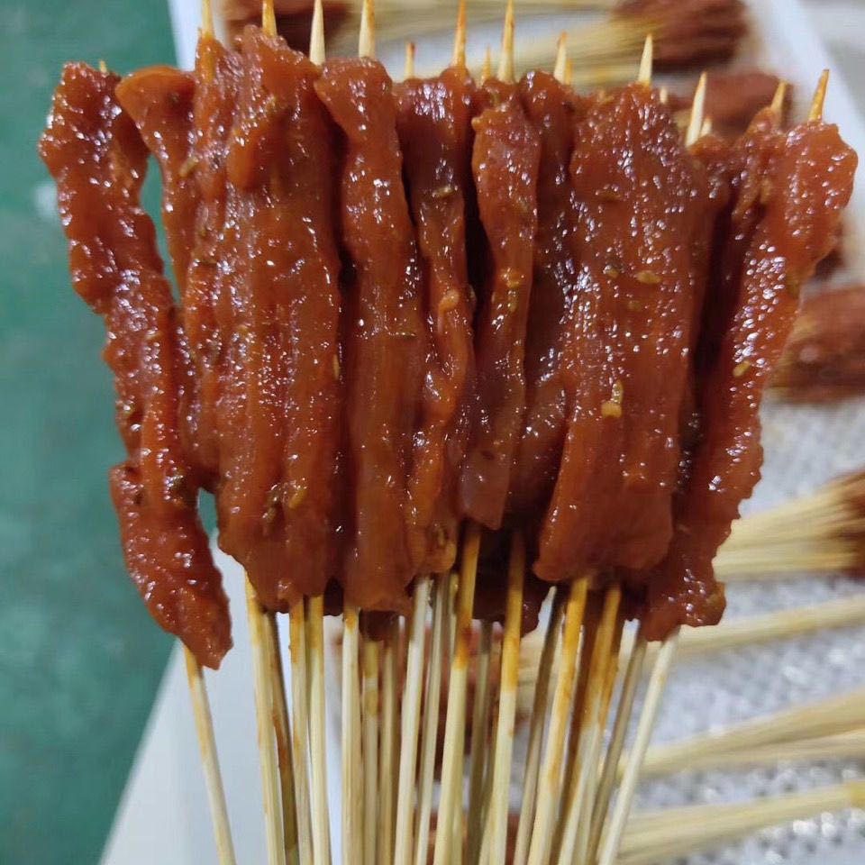 铁板鱿鱼串网红小串小鲜肉串烧烤油炸涮锅新鲜冷冻半成品食材商用