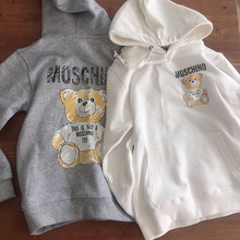 【小诺意购现货】moschino莫斯奇诺男女款限量变形金刚熊帽衫卫衣