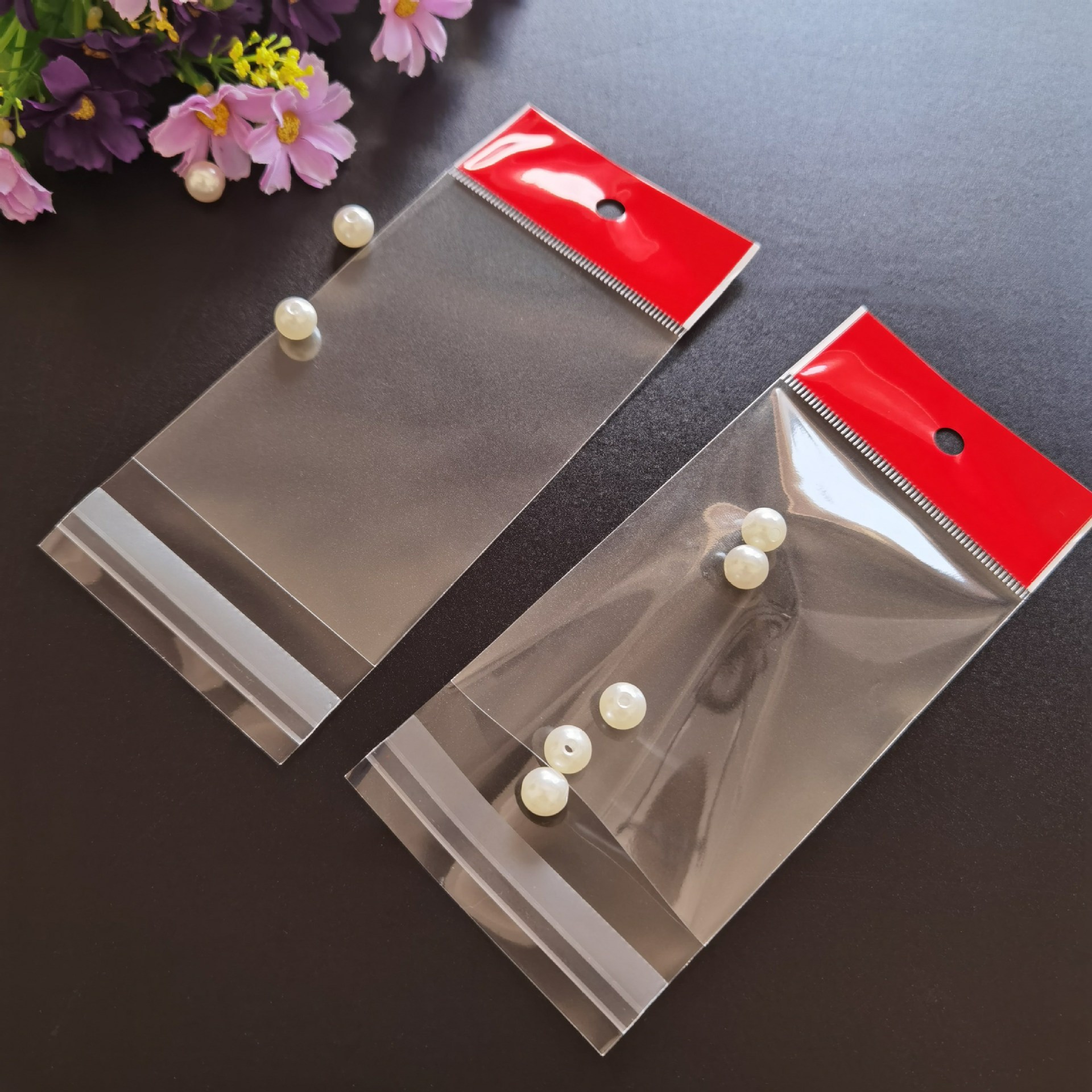 还有其他规格尺寸可咨询客服珠光膜卡头袋无铅环保印刷多种规格均可