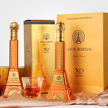 法国原酒进口洋酒礼盒装40度路易玛迪尼索菲铁塔xo白兰地代发包邮