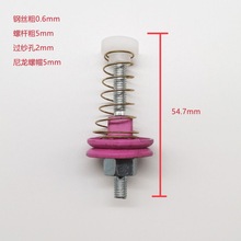 纺织机械配件张力器夹丝器导线轮弹簧压线器夹纱器宝塔导纱器