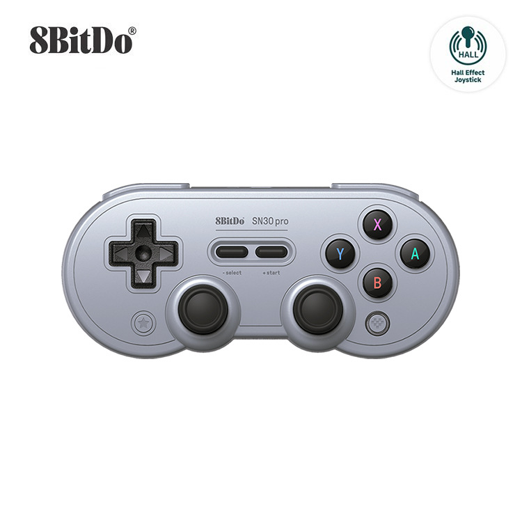 8Bitdo八位堂 SN30Pro 蓝牙手柄霍尔摇杆电脑Steam安卓NS震动连发