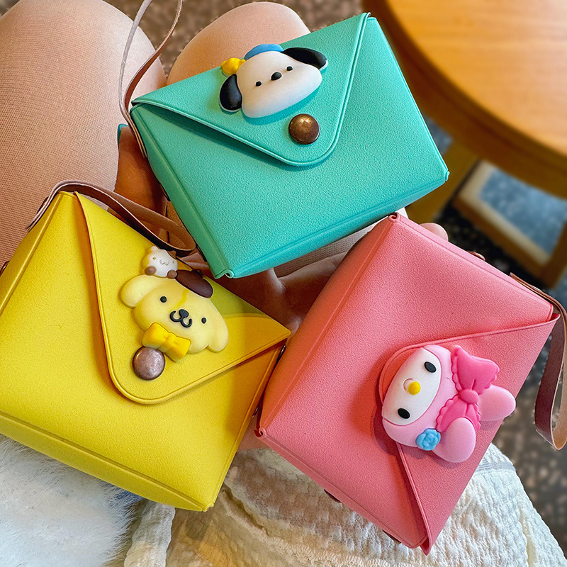 可爱小动物卡通形象爆款韩版可爱糖果色多功能小零钱包硬币包钥匙