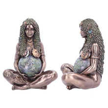 地球母亲雕像树脂摆件 Millyear盖亚 工艺品地球母亲盖亚女神摆件